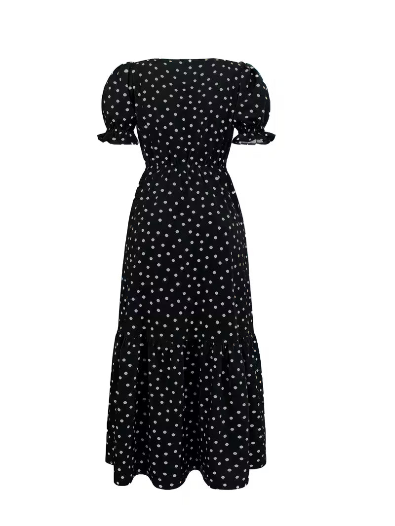 The Marigold Midi, Brick Red Dot