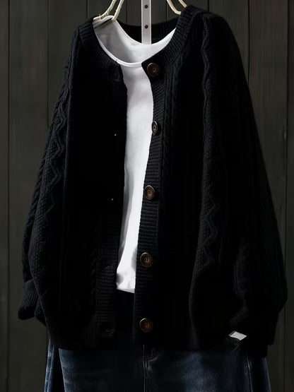 The Cozy Cable Cardigan