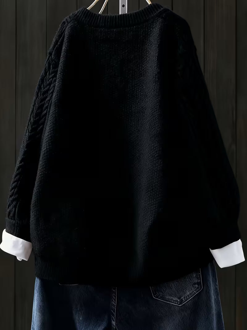 The Cozy Cable Cardigan